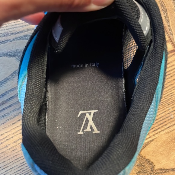 Louis Vuitton X Virgil Abloh Trail Sneakers in Violet - Picture 8 of 9